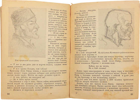Михельсон Н., Гульковский П. Ударная массовка. [Экскурсия рабочих — ударников Ленинграда. Л.; Ялта. 1931]. Л., 1932.